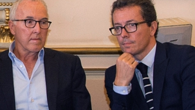 Franck MCCourt et Jacques-Henri Eyraud