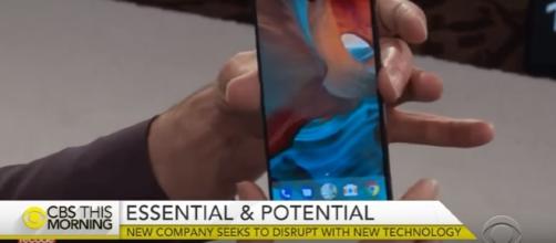 Android founder reveals Essential Phone (Image credit CBS This Morning/ YouTube)