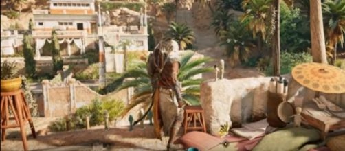 An incredible from "Assassin's Creed Origins" game runs at 4K on Xbox One X. GAME/YouTube