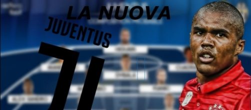 La nuova Juventus con Douglas Costa