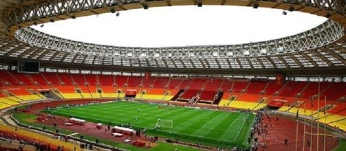 Lo stadio 'Luzhniki' di Mosca, teatro del match inaugurale e della finale dei Mondiali 2018