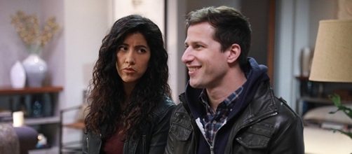 Stephanie Beatriz and Andy Samberg as Rosa Diaz and Jake Peralta. ( [Image source: Pixabay.com]