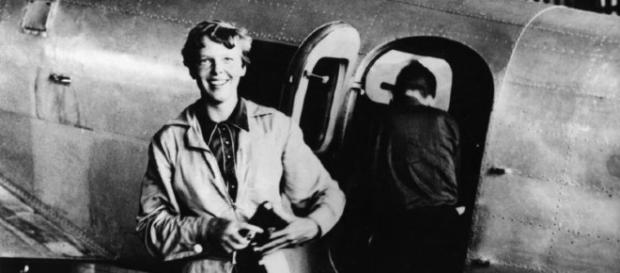 Amerlia Earhart (wikimedia author unknown) Amerlia Earhart (wikimedia author unknown)