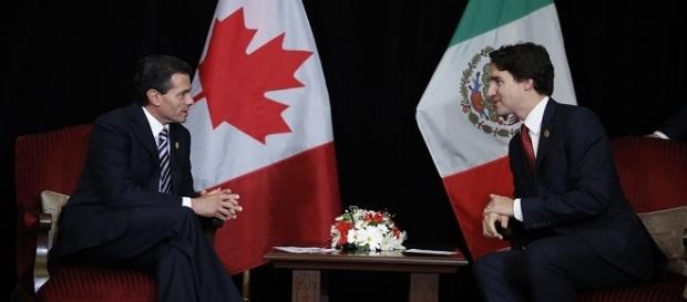 Peña Nieto y Justin Trudeau en la Cumbre G-20 Peña Nieto y Justin Trudeau en la Cumbre G-20