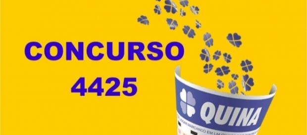 Resultado do concurso 4425 da Quina, sorteio realizado nesta segunda-feira (10) Resultado do concurso 4425 da Quina, sorteio realizado nesta segunda-feira (10)