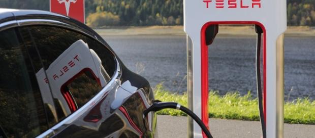 Tesla CEO Elon Musk posted a photo of the new Model 3 electric vehicle. Image source: Pixabay Tesla CEO Elon Musk posted a photo of the new Model 3 electric vehicle. Image source: Pixabay