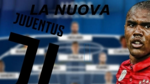La nuova Juventus con Douglas Costa