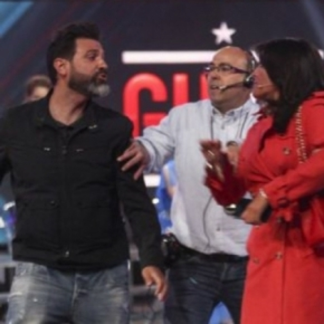 Momento exacto del enfrentamiento entre Aída y Mariano Navarro / GH VIP