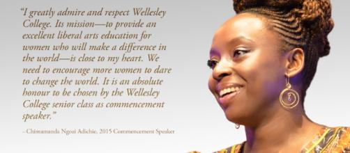 Chimamanda Ngozi Adichie Announced as 2015 Wellesley College ... - wellesley.edu