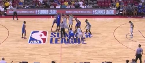 NBA Summer League Las Vegas action continued on Tuesday, July 11th. [Image via NBA/YouTube]