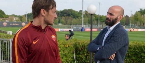 Francesco Totti e Monchi si rincontrano