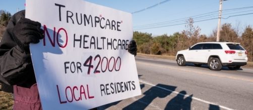 Protesting Trumpcare BCRA / [Image by John Flores via Flickr, CC BY-SA 2.0]