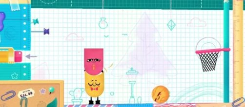 You can play 'Snipperclips' on the Nintendo Switch with a friend (image source: YouTube/XCageGame)