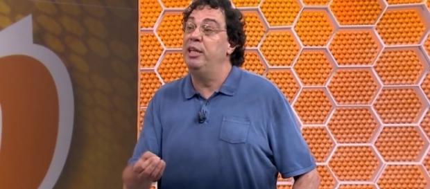 Dentro do 'Globo Esporte', o ex-jogador tem um quadro (Foto: Reprodução) Dentro do 'Globo Esporte', o ex-jogador tem um quadro (Foto: Reprodução)