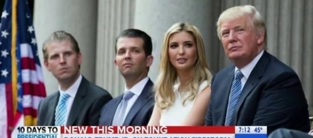 Donald Trump comes to his adult children's defense when the kids are criticized. Image credit Jonathan Thompson, YouTube. Donald Trump comes to his adult children's defense when the kids are criticized. Image credit Jonathan Thompson, YouTube.