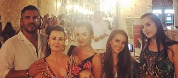 Kyle Richards' family in Croatia (Photo credit: Instagram) Kyle Richards' family in Croatia (Photo credit: Instagram)