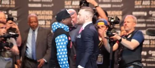 The Floyd Mayweather-Conor McGregor show is on the road. - Photo: YouTube (Fight Hub TV)