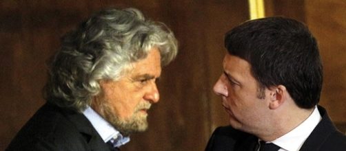 Beppe Grillo attacca nuovamente Matteo Renzi sulla questione migranti