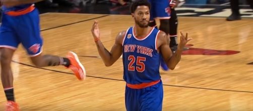 Derrick Rose Returns Home for the 1st Time! New York Knicks vs Chicago Bulls from YouTube/Chris Smoove