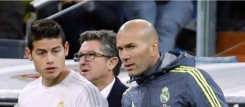 James Rodríguez tendría un problema personal con Zidane - Diario ... - laprensa.hn