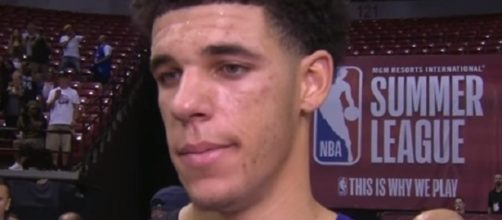 Lonzo Ball scored 36 points to lead the Lakers past the 76ers -- NBA via YouTube