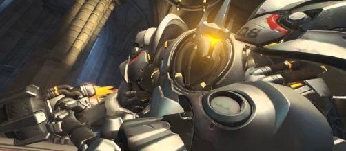 'Overwatch' hero Reinhardt charging into action (image source: YouTube/Overwatch)