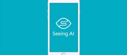 The Seeing AI app | credit, Microsoft, YouTube