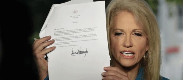 Here's what Kellyanne Conway had to say about James Comey (Image Credit: fortune.com) Here's what Kellyanne Conway had to say about James Comey (Image Credit: fortune.com)
