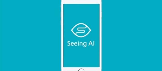 The Seeing AI app | credit, Microsoft, YouTube The Seeing AI app | credit, Microsoft, YouTube