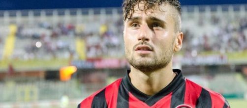 Alberto Gerbo, il jolly del Foggia Calcio, fotografato da Antonello Forcelli