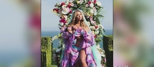 Beyonce shows twins and confirms their names [Image: YouTube screenshot]