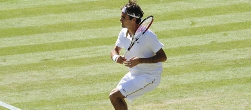 Roger Federer storms into Wimbledon final / Photo via alphababy, www.flickr.com