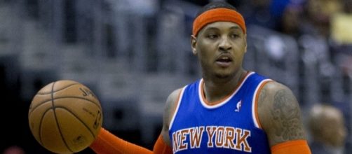 The Knicks reportedly want to keep All-Star Carmelo Anthony -- Keith Allison via WikiCommons
