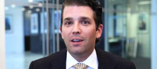 Donald Jr. just made it as cover boy of Time Magazine. Photo via Bruce de Gouveia, YouTube. Donald Jr. just made it as cover boy of Time Magazine. Photo via Bruce de Gouveia, YouTube.