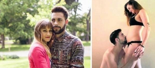 Eles estão apaixonados e vão ter um filho, mas são irmãos por parte de pai Eles estão apaixonados e vão ter um filho, mas são irmãos por parte de pai