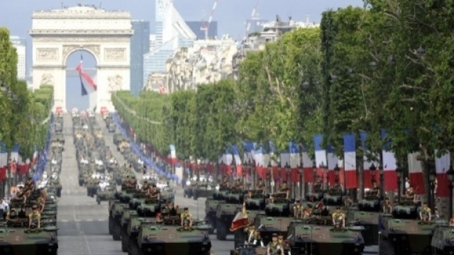 L'Armée Française au défilé du 14 juillet