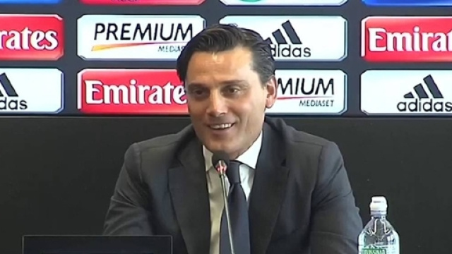 Vincenzo Montella, allenatore del Milan