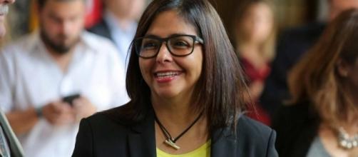 Delcy Rodríguez, ex Canciller de Venezuela