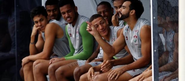 Flu se prepara para encarar o Coritiba pelo Brasileirão (Foto: Futnet) Flu se prepara para encarar o Coritiba pelo Brasileirão (Foto: Futnet)