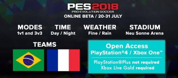''PES 2018'': versão beta disponível para jogar ''PES 2018'': versão beta disponível para jogar