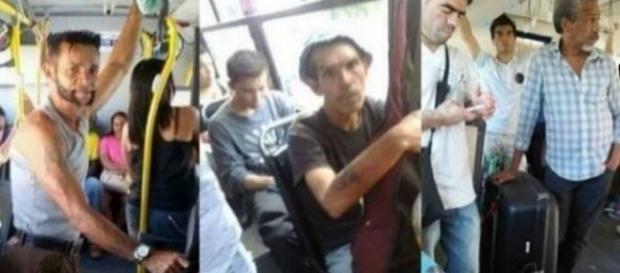 Sósias de famosos em transportes públicos Sósias de famosos em transportes públicos
