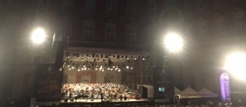Ennio Morricone in concerto alla Reggia di Caserta.