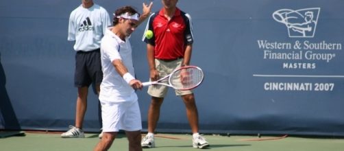 Roger Federer in Cincinnati (Wikimedia Commons - wikimedia.org)
