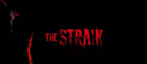 The Strain tv show logo image via a Youtube screenshot