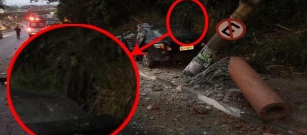 A foto é bem estranha (Foto - Reprodução ) A foto é bem estranha (Foto - Reprodução )