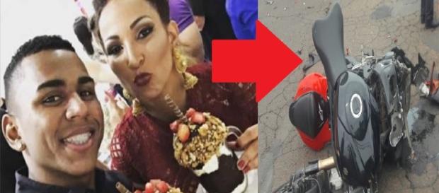 DJ de Valesca Popozuda sofre acidente grave de moto DJ de Valesca Popozuda sofre acidente grave de moto