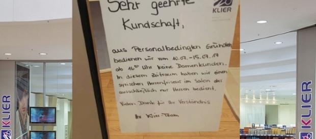 Klier in den Zwickauer Arcaden informierte missverständlich / Fotos: Klier; Sandra S.* & Maria G.* Facebook Klier in den Zwickauer Arcaden informierte missverständlich / Fotos: Klier; Sandra S.* & Maria G.* Facebook