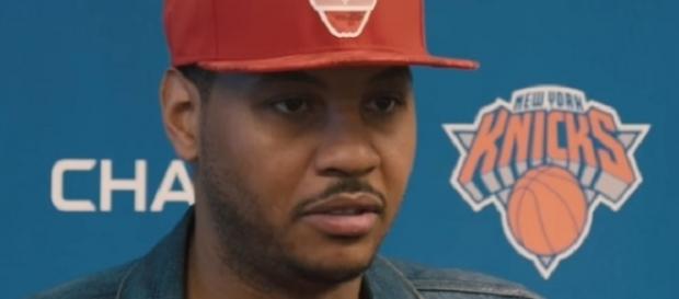 The Portland Trail Blazers are also eyeing Carmelo Anthony -- New York Knicks via YouTube The Portland Trail Blazers are also eyeing Carmelo Anthony -- New York Knicks via YouTube