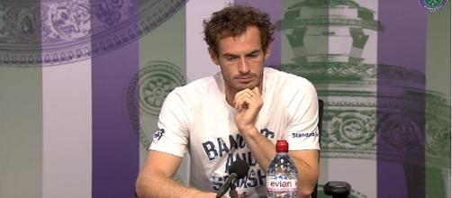 Andy Murray 2017 Wimbledon/ Photo: screenshot via Wimbledon official channel on Youtube