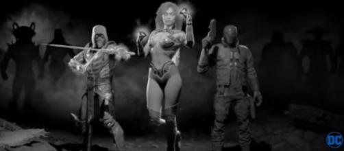 Ed Boon teases the next secret DLC characters in "Injustice 2" after Starfire. (DC Entertainment/YouTube)